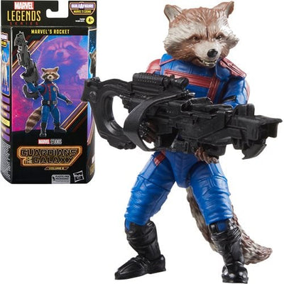 Guardians of the Galaxy Vol. 3 Marvel Legends Rocket 6-Inch Action Figure (PRE-SOLD OUT ETA OCTOBER 2023)