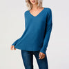 Brushed Hacci Top - Blue
