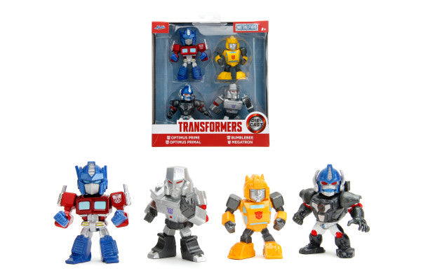 Transformers 2.5" 4-Pack Collectible Die-Cast Figure (THIS IS A PREORDER)